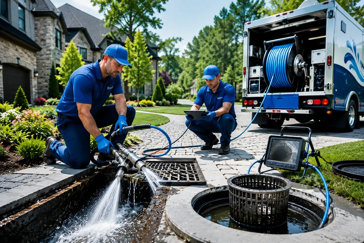 Local outdoor drain cleaning professionals in Ludlow Falls, OH