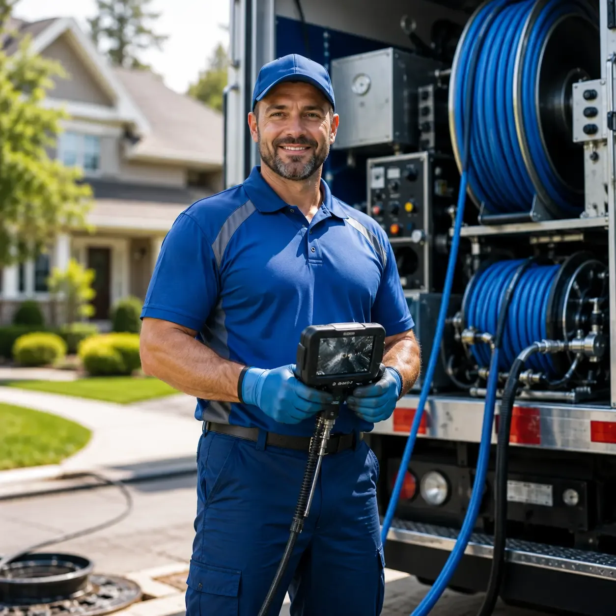 Local outdoor drain cleaning specialists in Ludlow Falls, OH